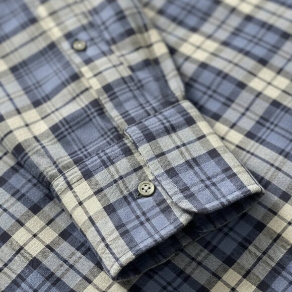 Ralph Lauren Purple Label Plaid Button-Down Shirt – Men’s Medium, Made in Italy - Picture 2 of 4